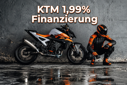 KTM Street-Modelle jetzt mit 1,99 % finanzieren