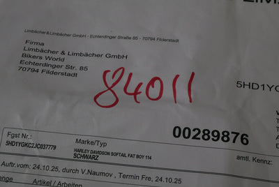 HARLEY DAVIDSON SOFTAIL FAT BOY 114