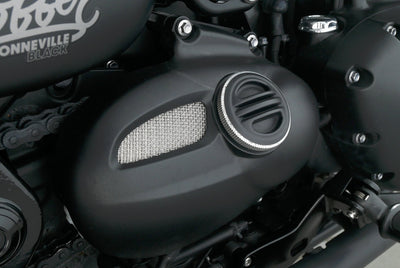 TRIUMPH BONNEVILLE BOBBER  BLACK