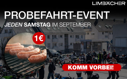 Probefahrten & Rote Wurst jeden Samstag im September!